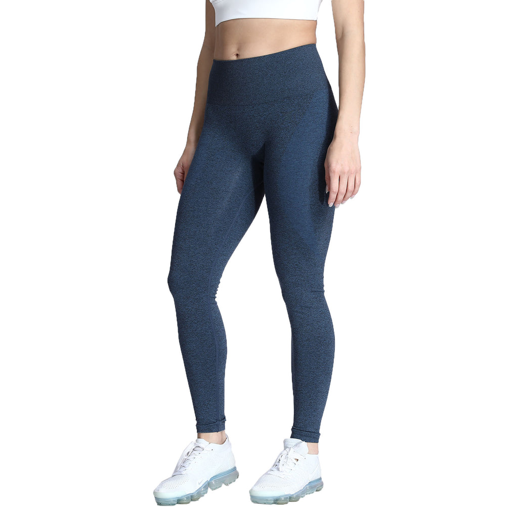 Aoxjox Darks Smile Contour Seamless Leggings