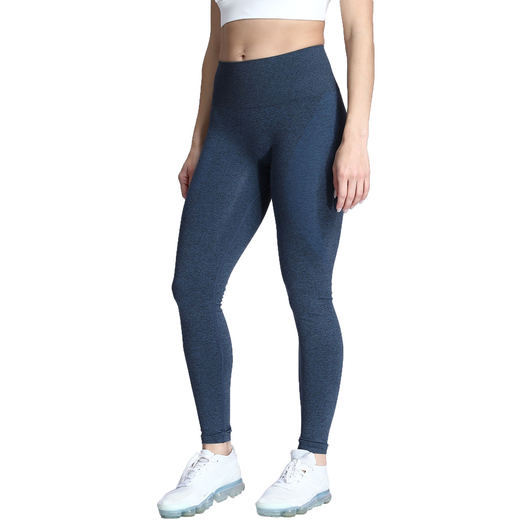 Aoxjox Darks Smile Contour Seamless Leggings
