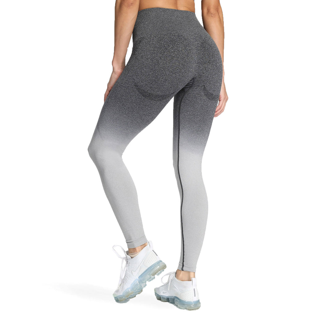 Aoxjox Smile Contour Ombre Seamless Leggings