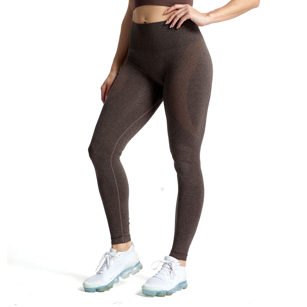 Aoxjox Darks Smile Contour Seamless Leggings