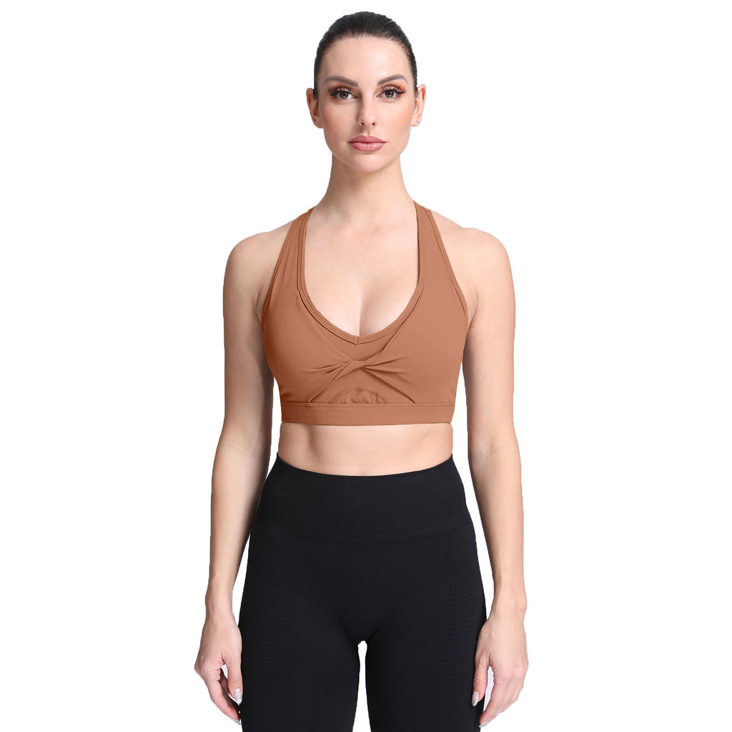 Aoxjox V-shaped racer back bras