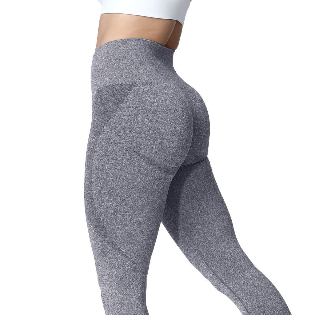Aoxjox Darks Smile Contour Seamless Leggings