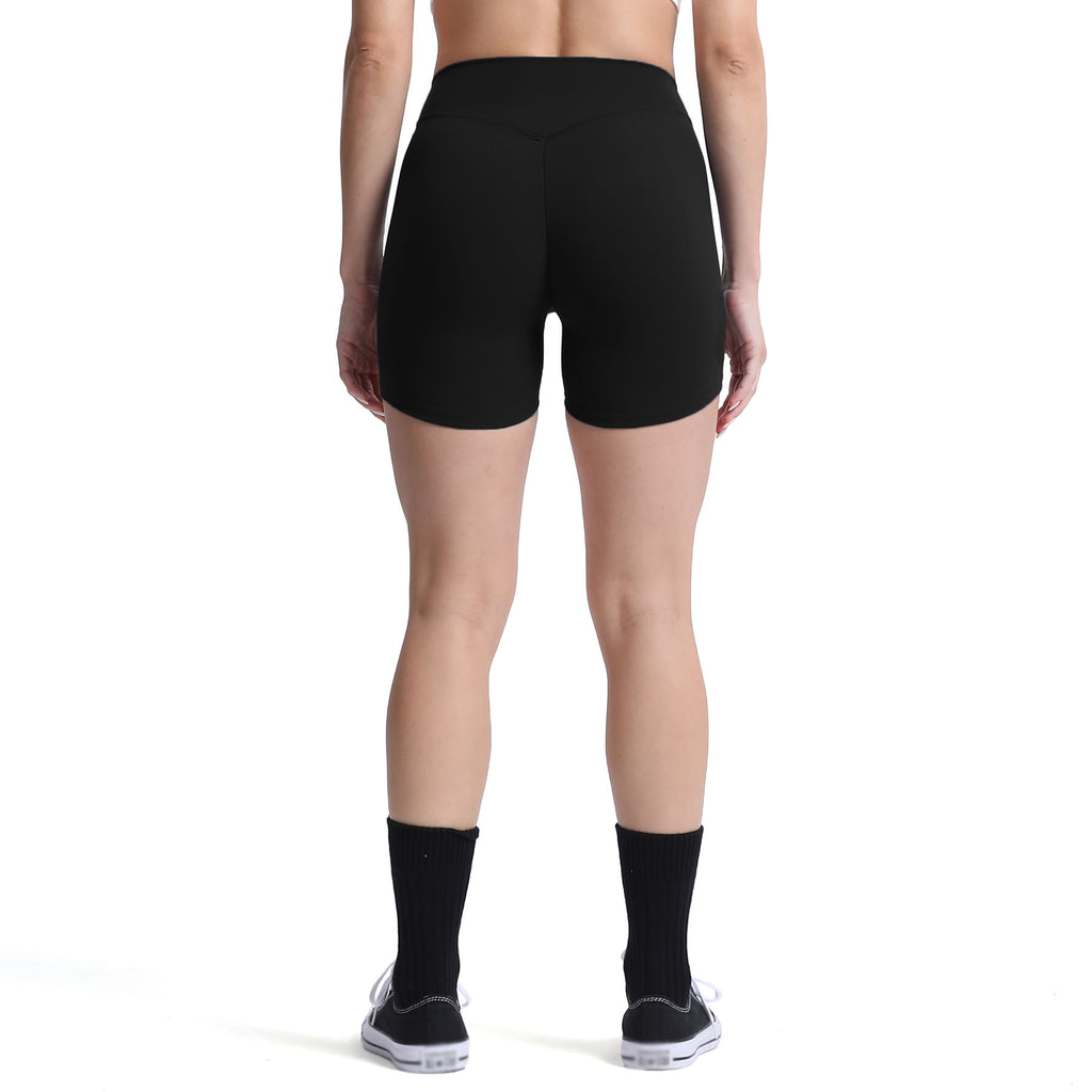 Aoxjox High-Low Scrunch Shorts