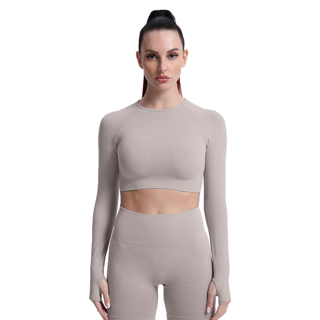 Aoxjox "Vital 2.0 / 3.0" long-sleeved Crop Top