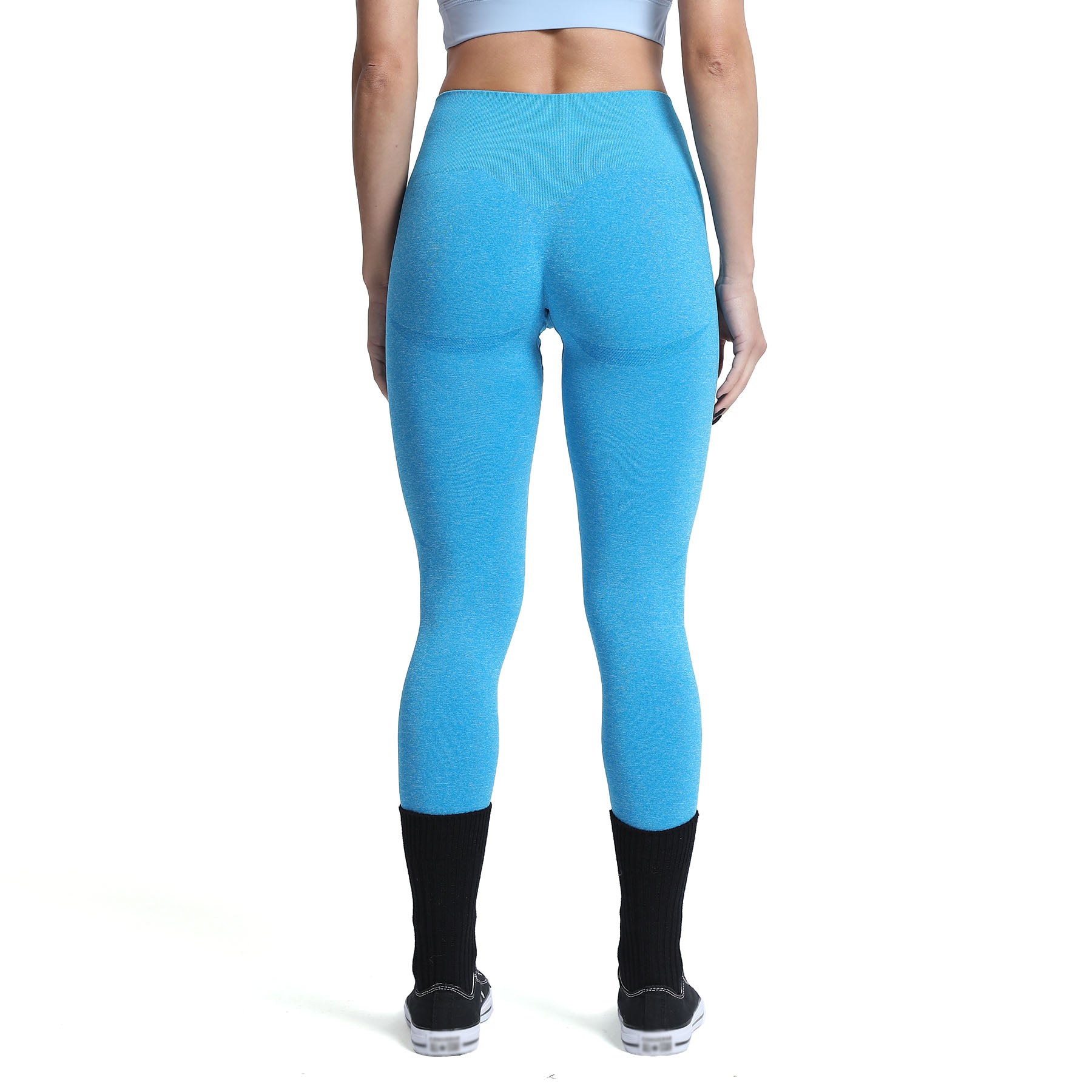 Aoxjox Brights Smile Contour Seamless Leggings