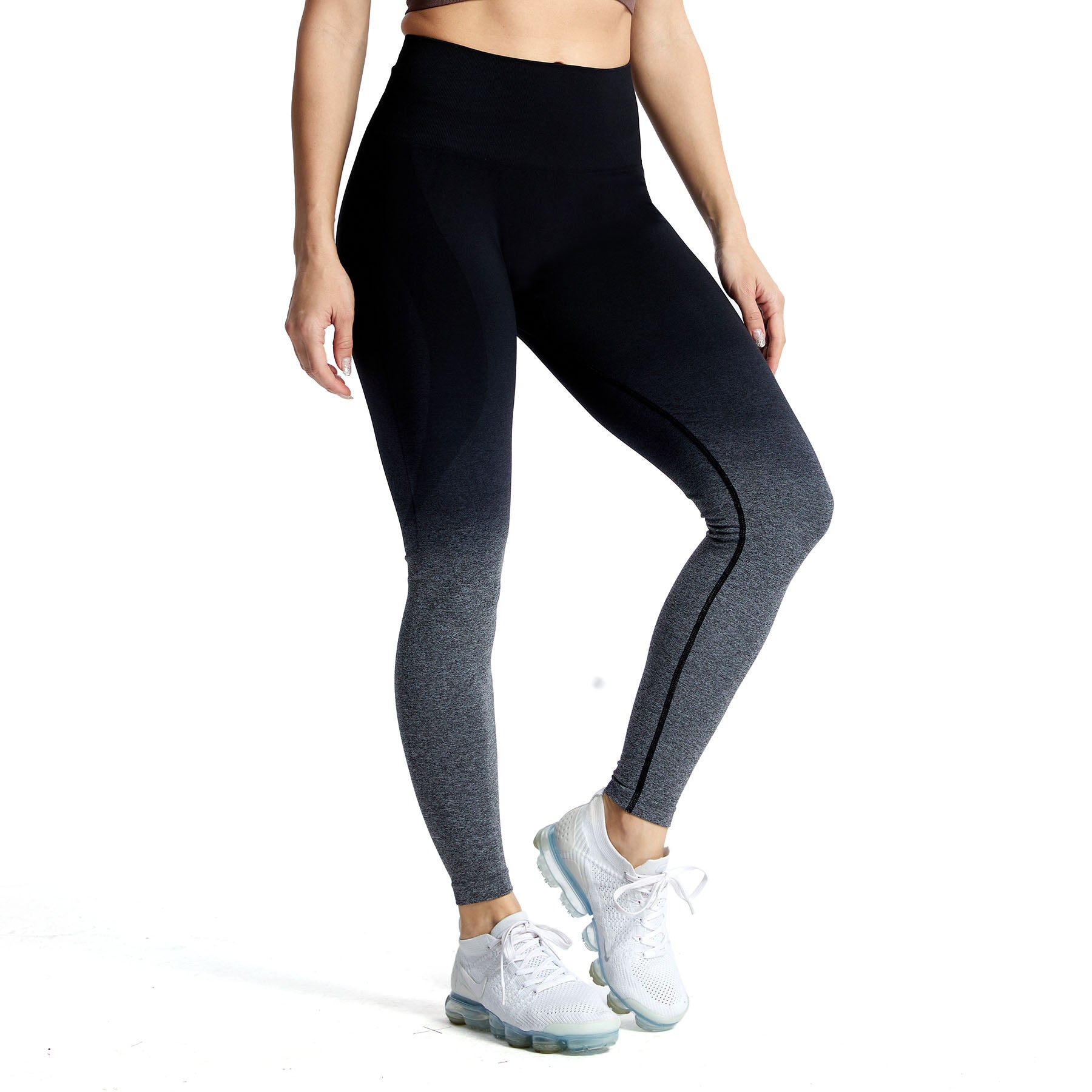 Aoxjox Smile Contour Ombre Seamless Leggings