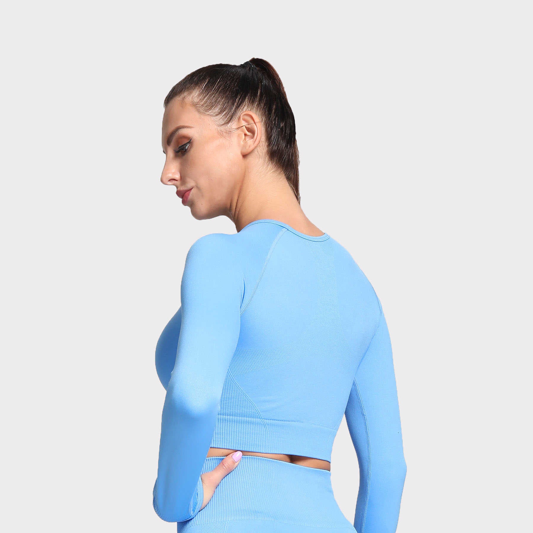 Aoxjox Hyperflex Seamless Crop Top