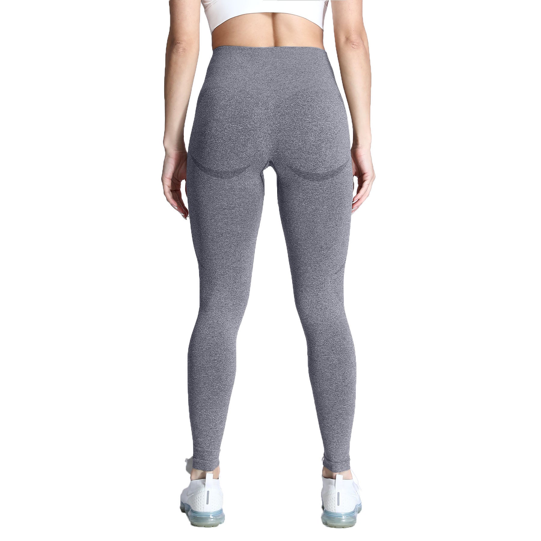 Aoxjox Darks Smile Contour Seamless Leggings