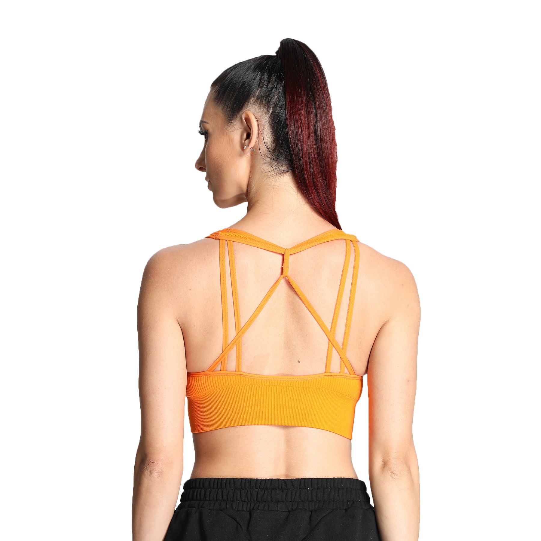 Aoxjox Ribbed Seamless Sports Bras