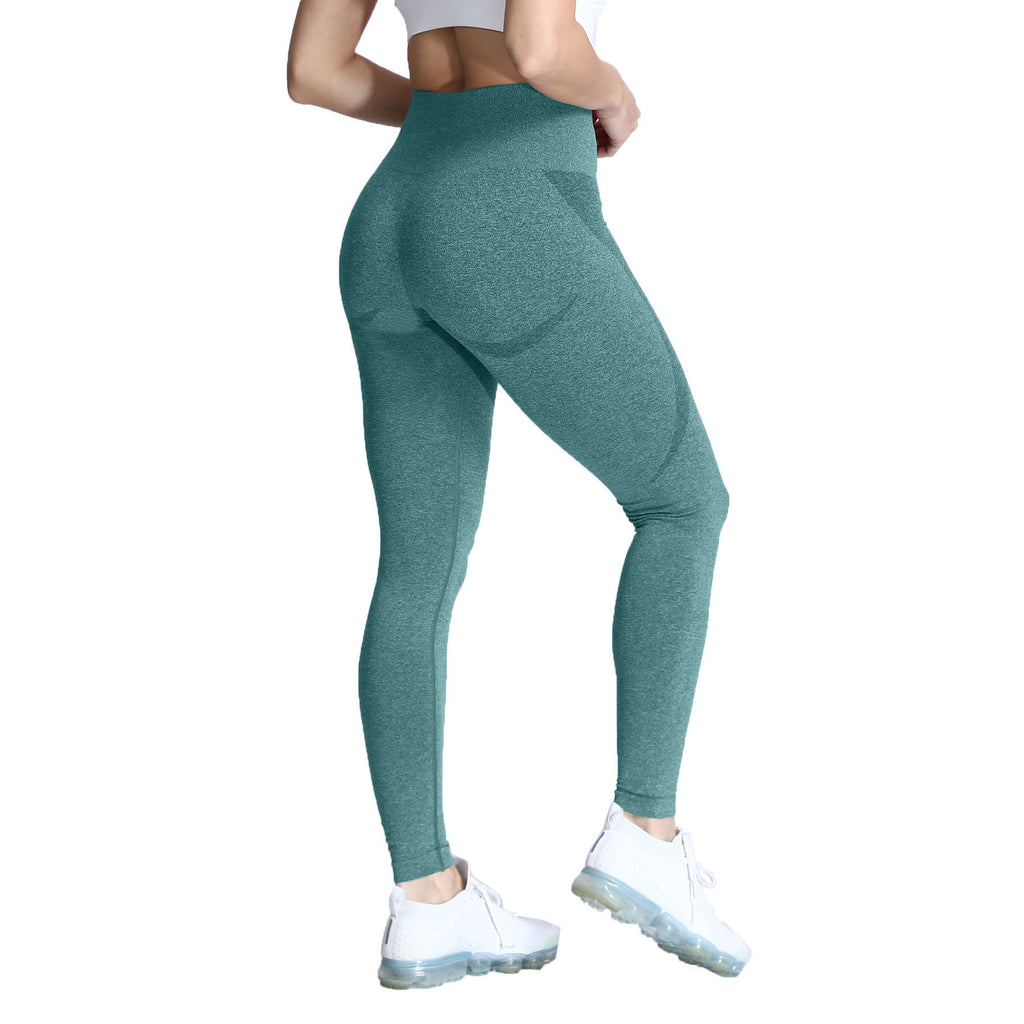 Aoxjox Darks Smile Contour Seamless Leggings