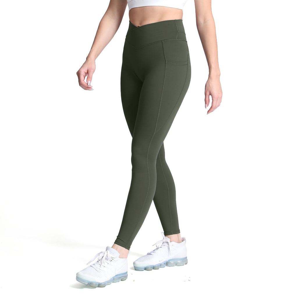 Aoxjox Trinity (2 seam) Cross-Waist Leggings
