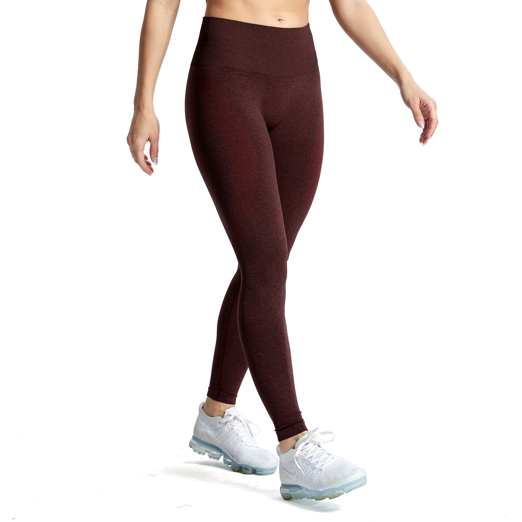 Aoxjox Darks Smile Contour Seamless Leggings