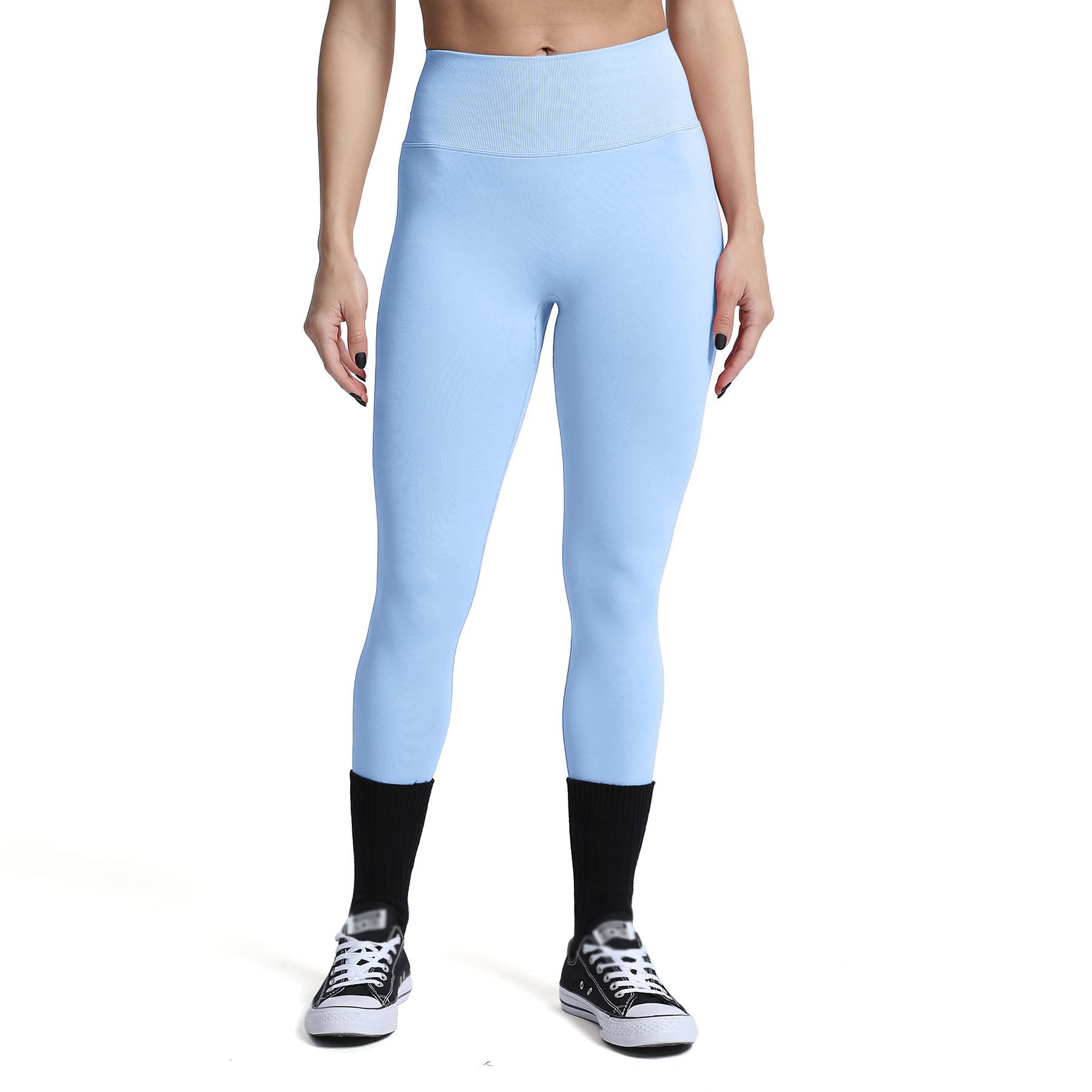 Aoxjox Seamless Leggings for Women Adapt Marl High Waist Workout Yoga  Pants, Powder Blue Marl/Luna Blue, Small : : Clothing, Shoes &  Accessories