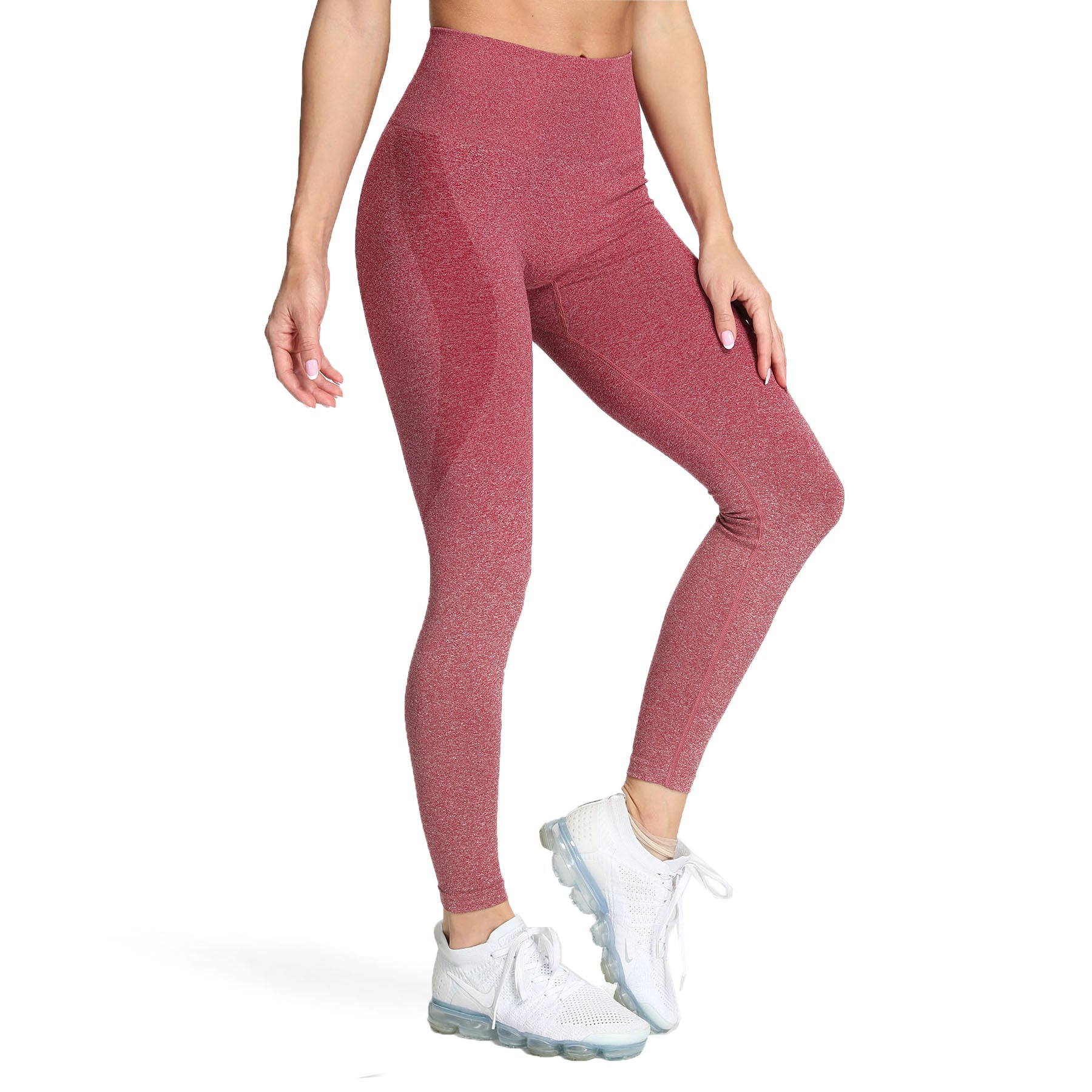 Aoxjox Smile Contour Ombre Seamless Leggings