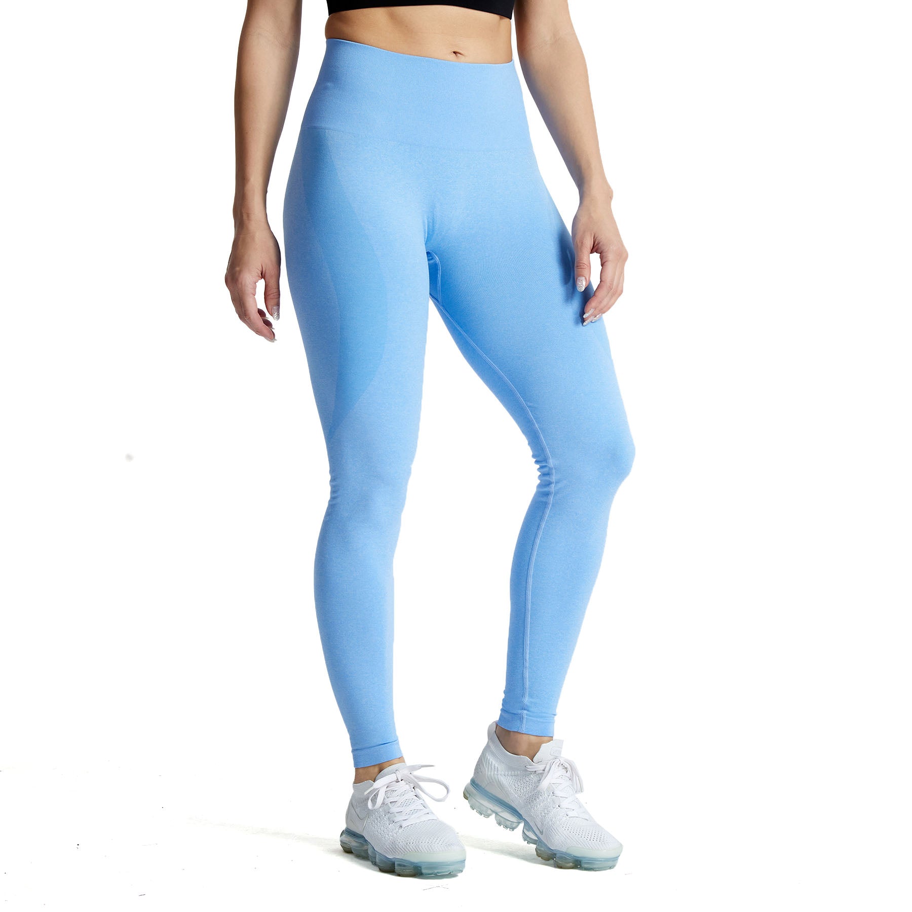 Aoxjox Brights Smile Contour Seamless Leggings