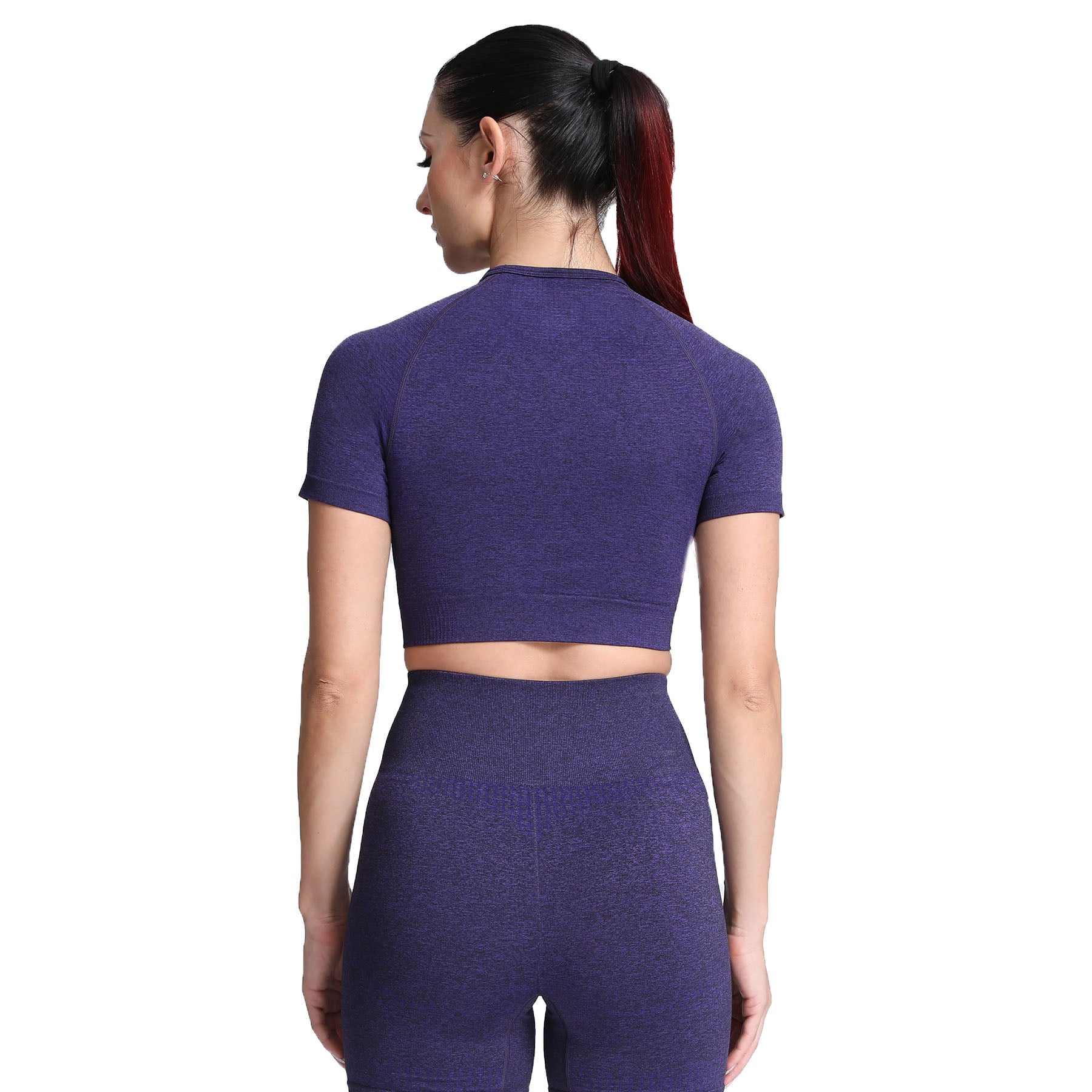 Aoxjox Vital Short Sleeve Crop Tops