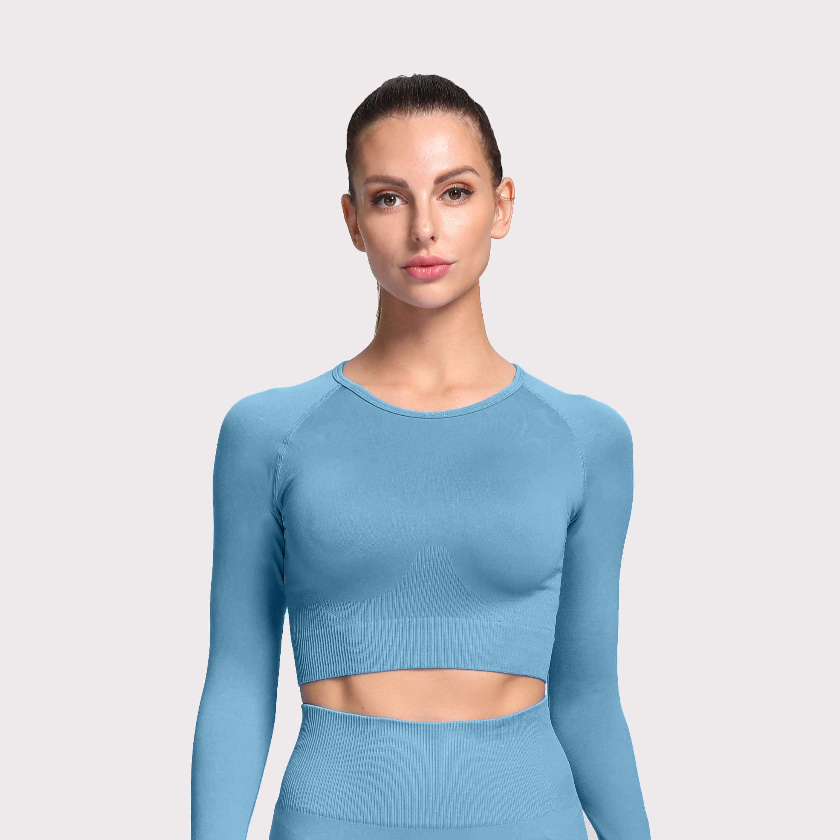 Aoxjox Hyperflex Seamless Crop Top