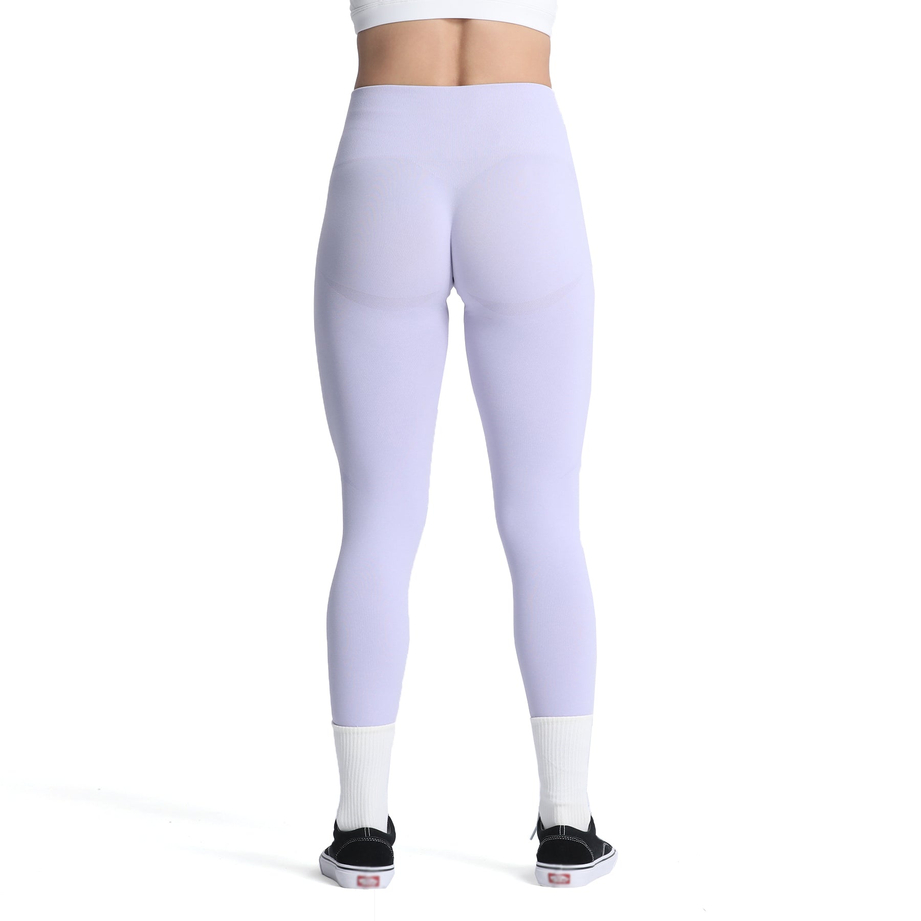 Aoxjox Darks Smile Contour Seamless Leggings