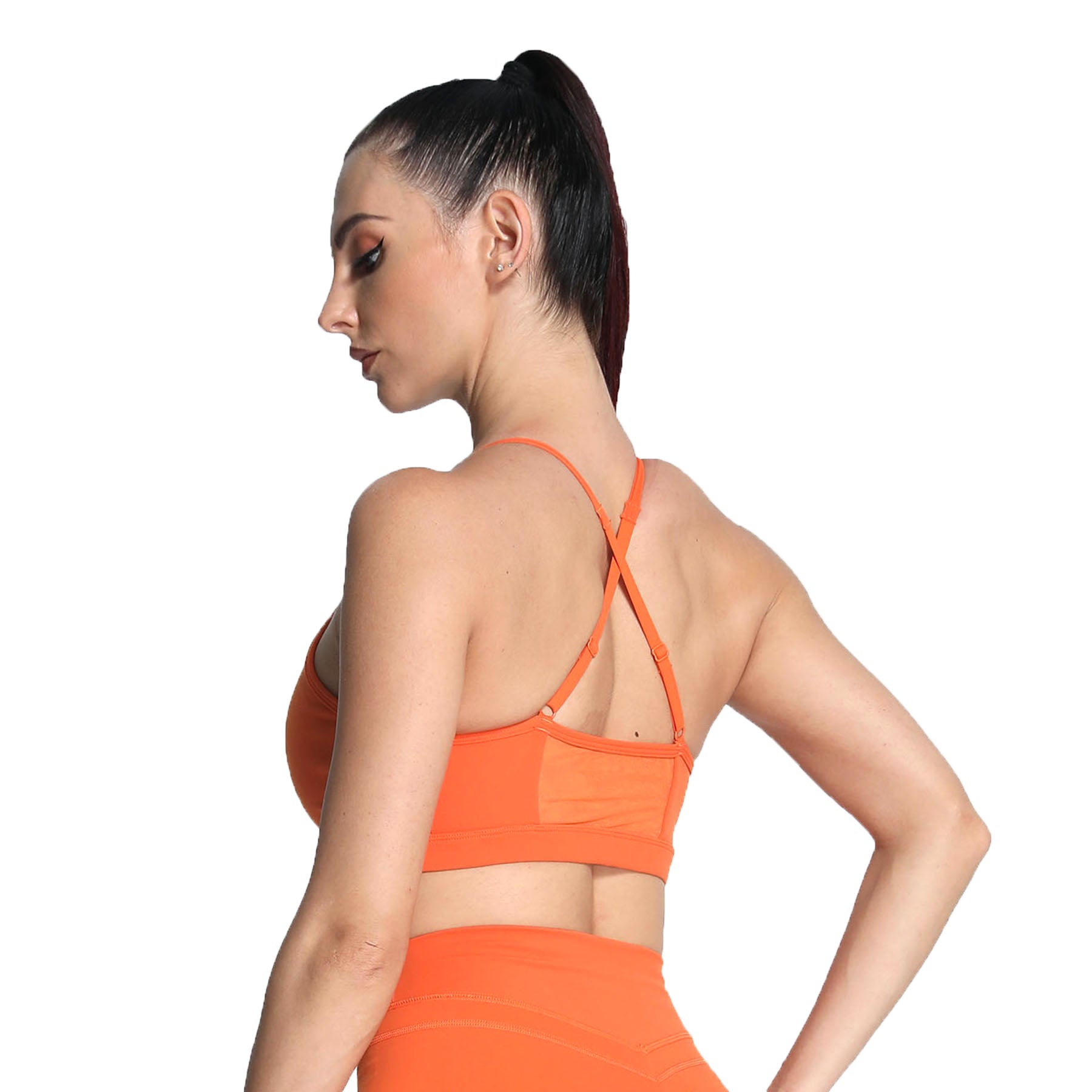 Aoxjox Ruched "Baddie" Sports Bras