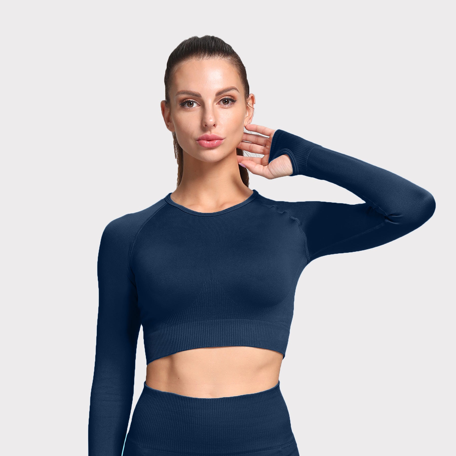 Aoxjox Hyperflex Seamless Crop Top
