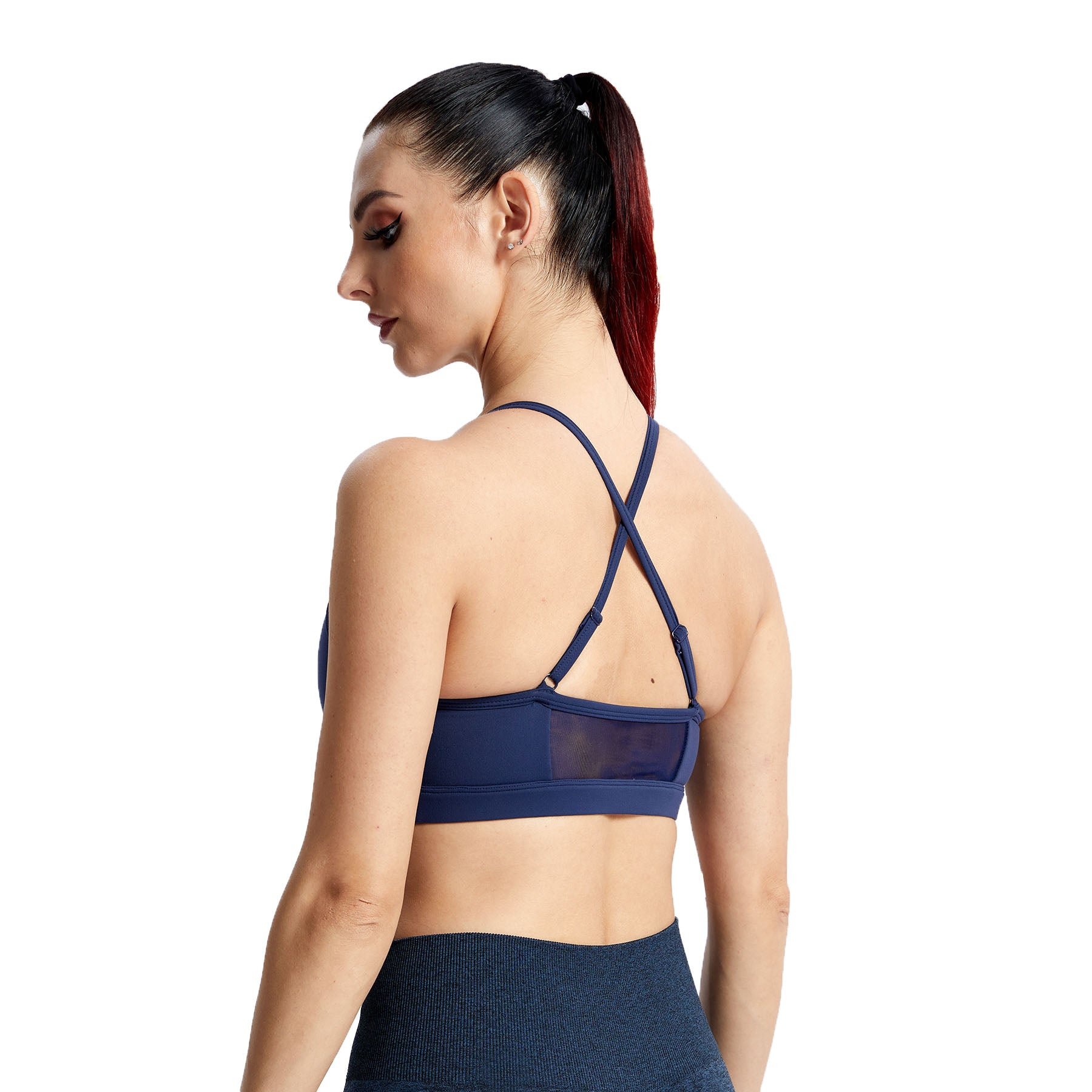 Aoxjox Ruched "Baddie" Sports Bras