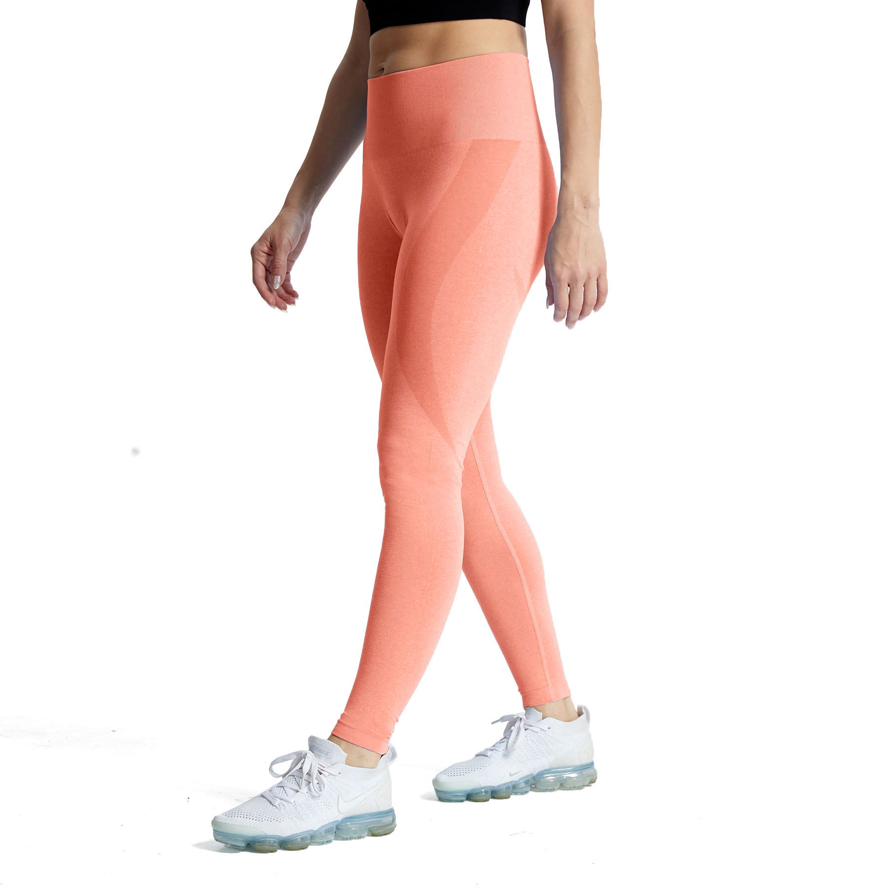 Aoxjox Brights Smile Contour Seamless Leggings