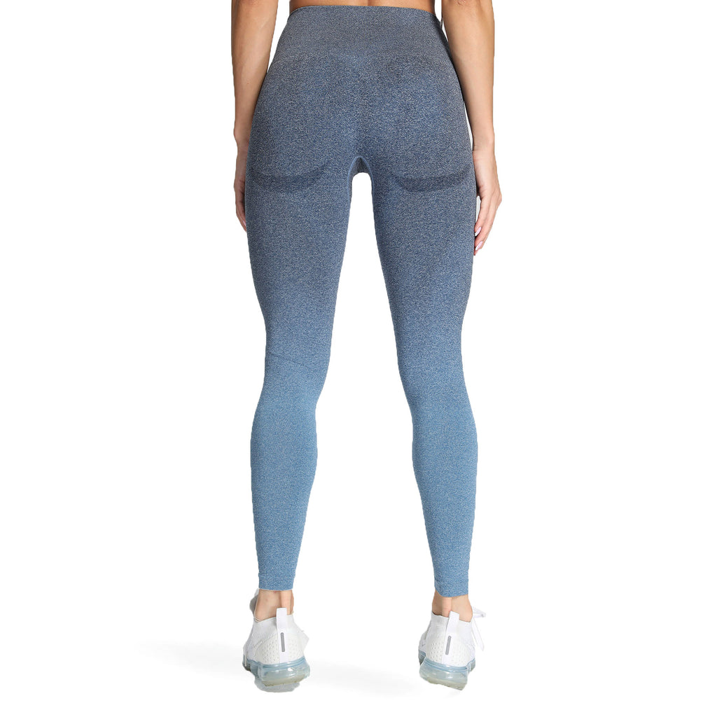 Aoxjox Smile Contour Ombre Seamless Leggings