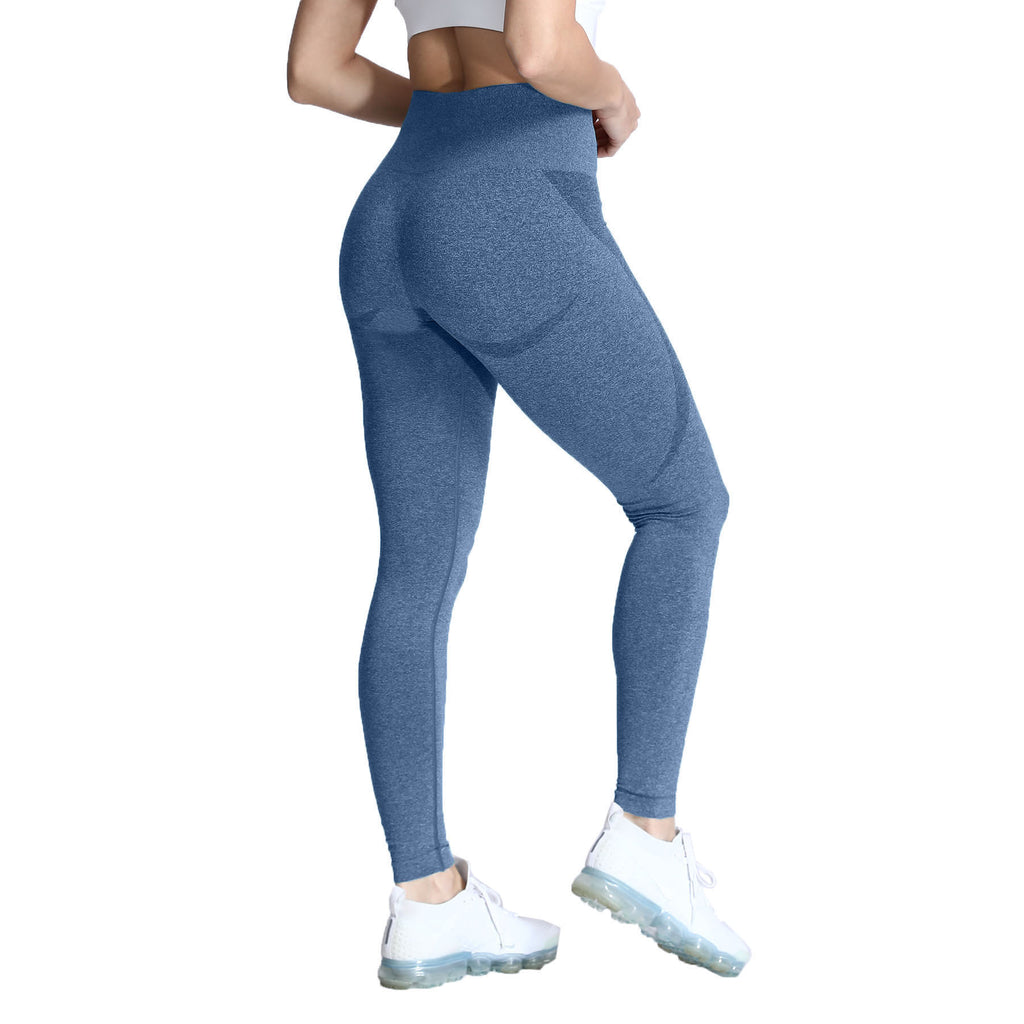Aoxjox Darks Smile Contour Seamless Leggings