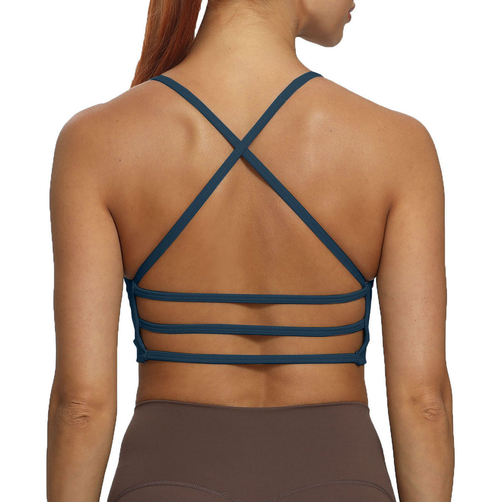 Aoxjox “Amor” 3-Strap Sports Bra