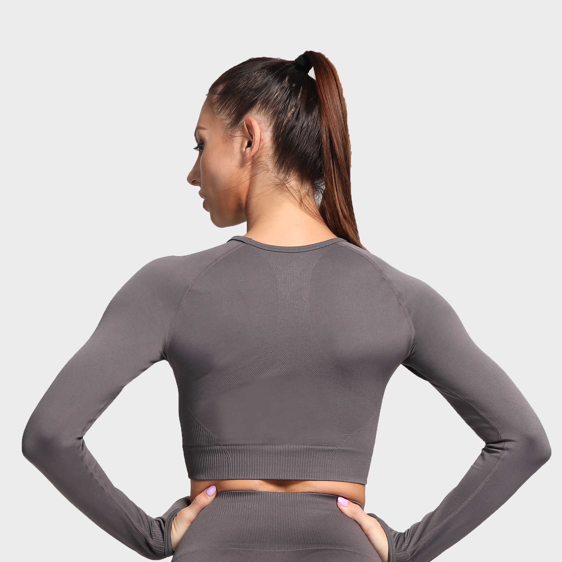 Aoxjox Hyperflex Seamless Crop Top