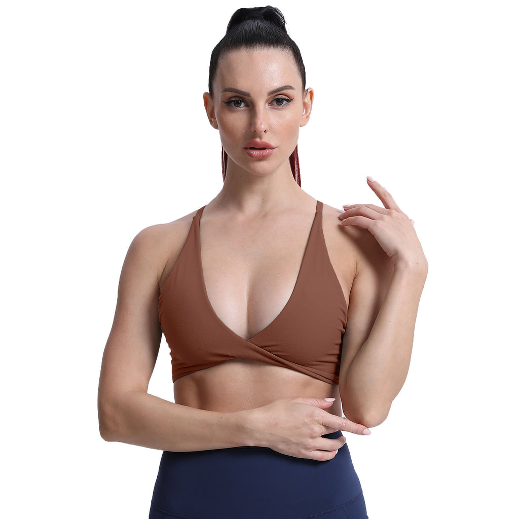 Aoxjox "Sienna"  Sports Bra (DARKS/NEUTRALS)
