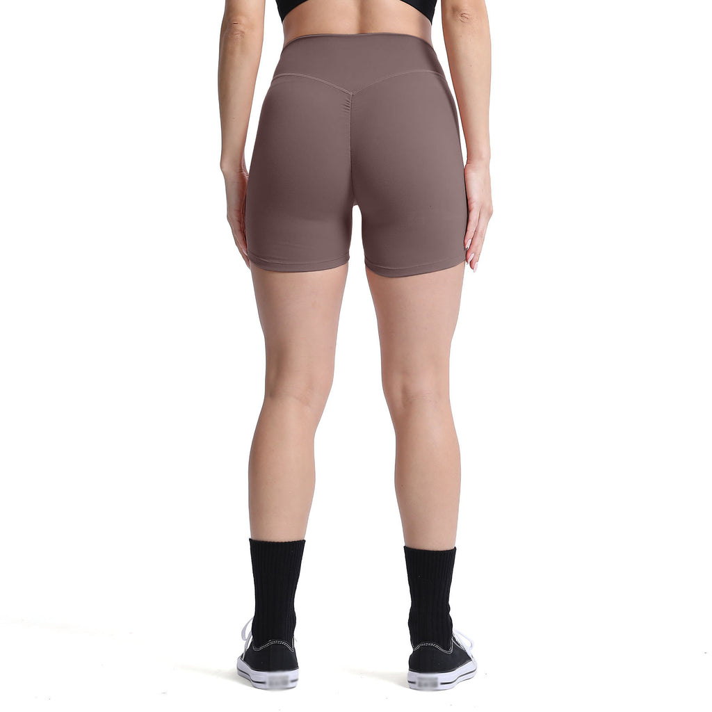 Aoxjox High-Low Scrunch Shorts