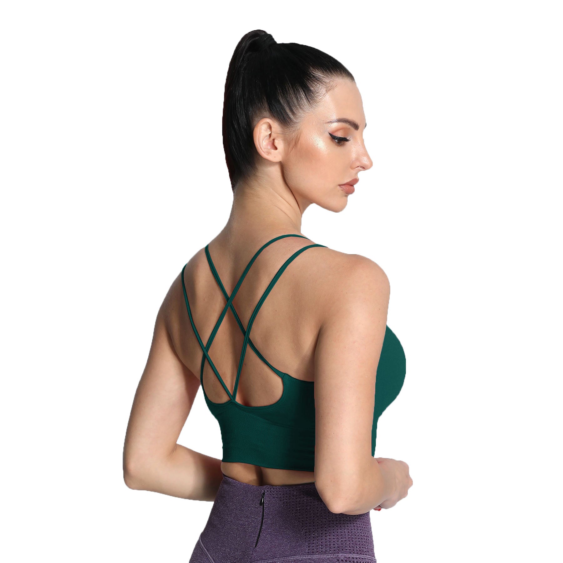 Aoxjox Crisscross Revelation Seamless Bras
