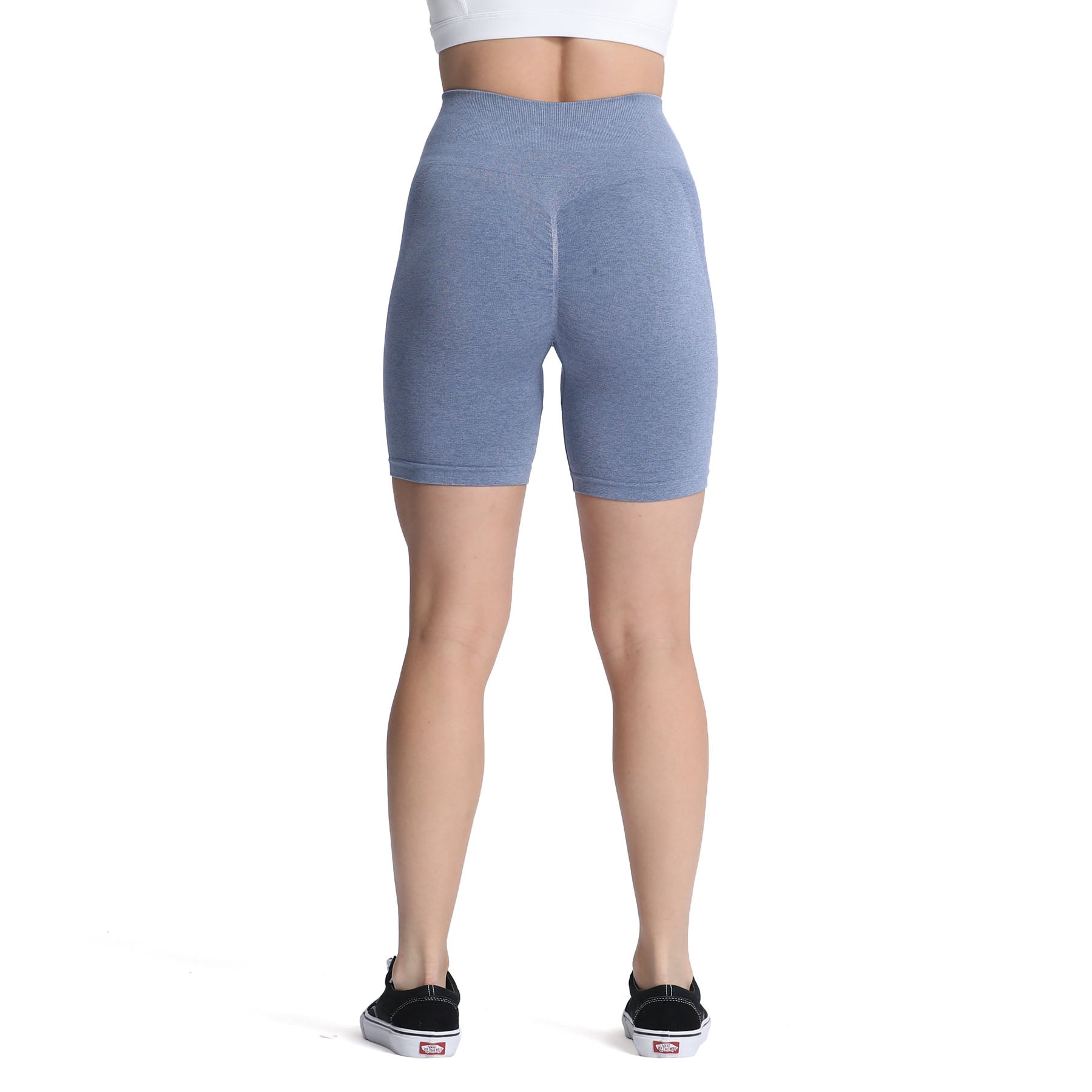 Aoxjox Asset 6" Seamless Scrunch Shorts (Darks/Neutrals)