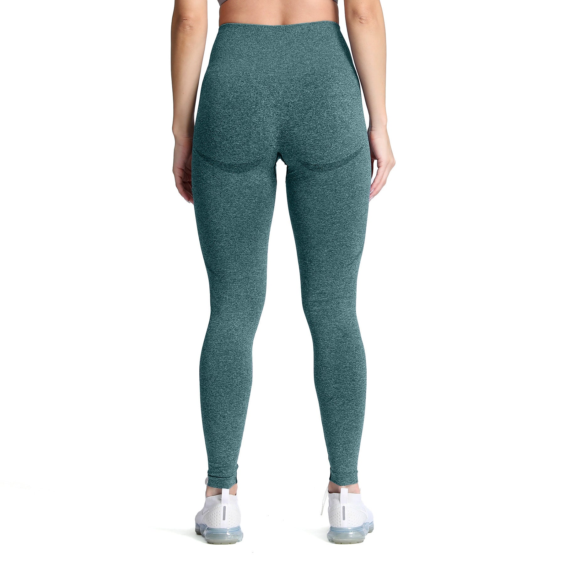 Aoxjox Darks Smile Contour Seamless Leggings