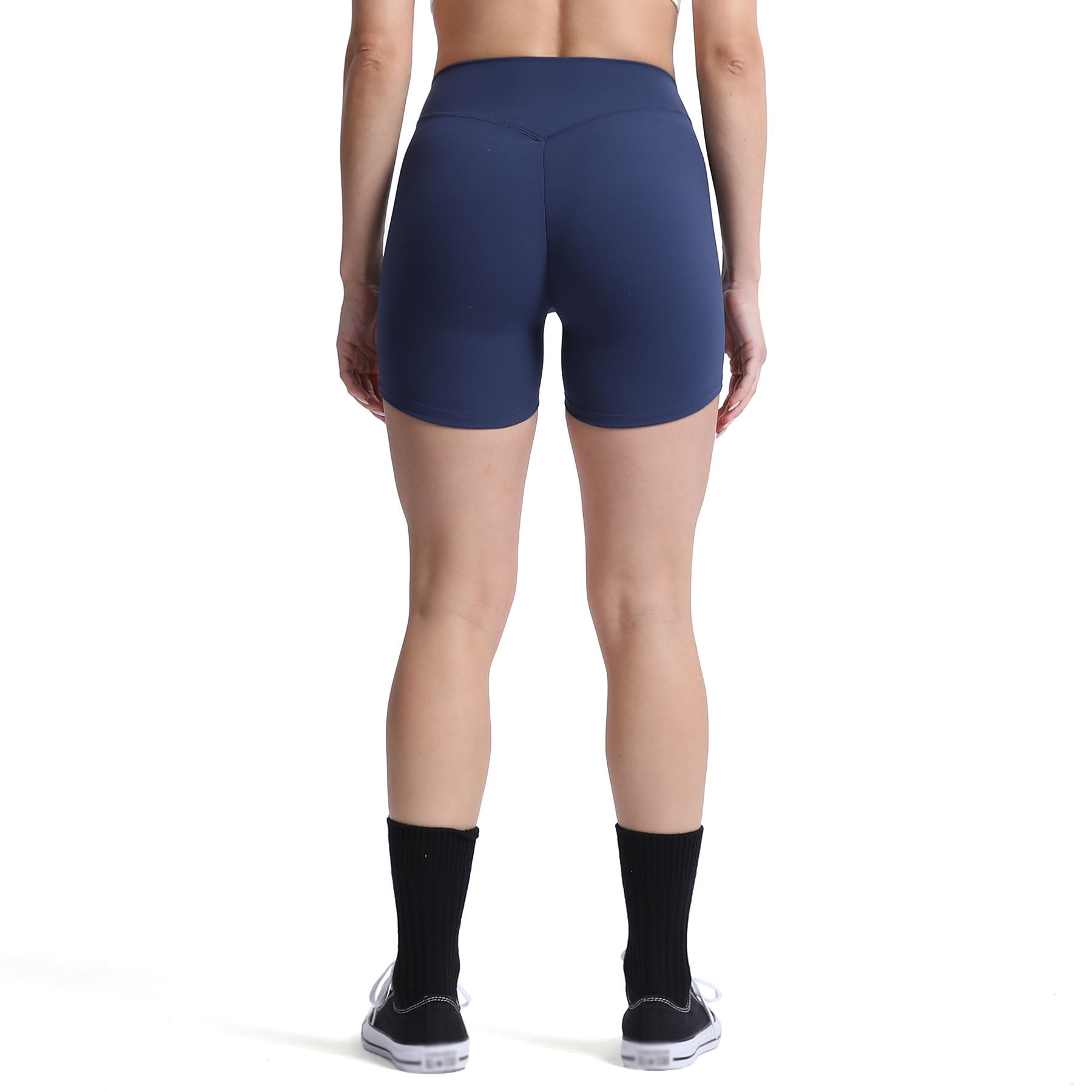 Aoxjox High-Low Scrunch Shorts