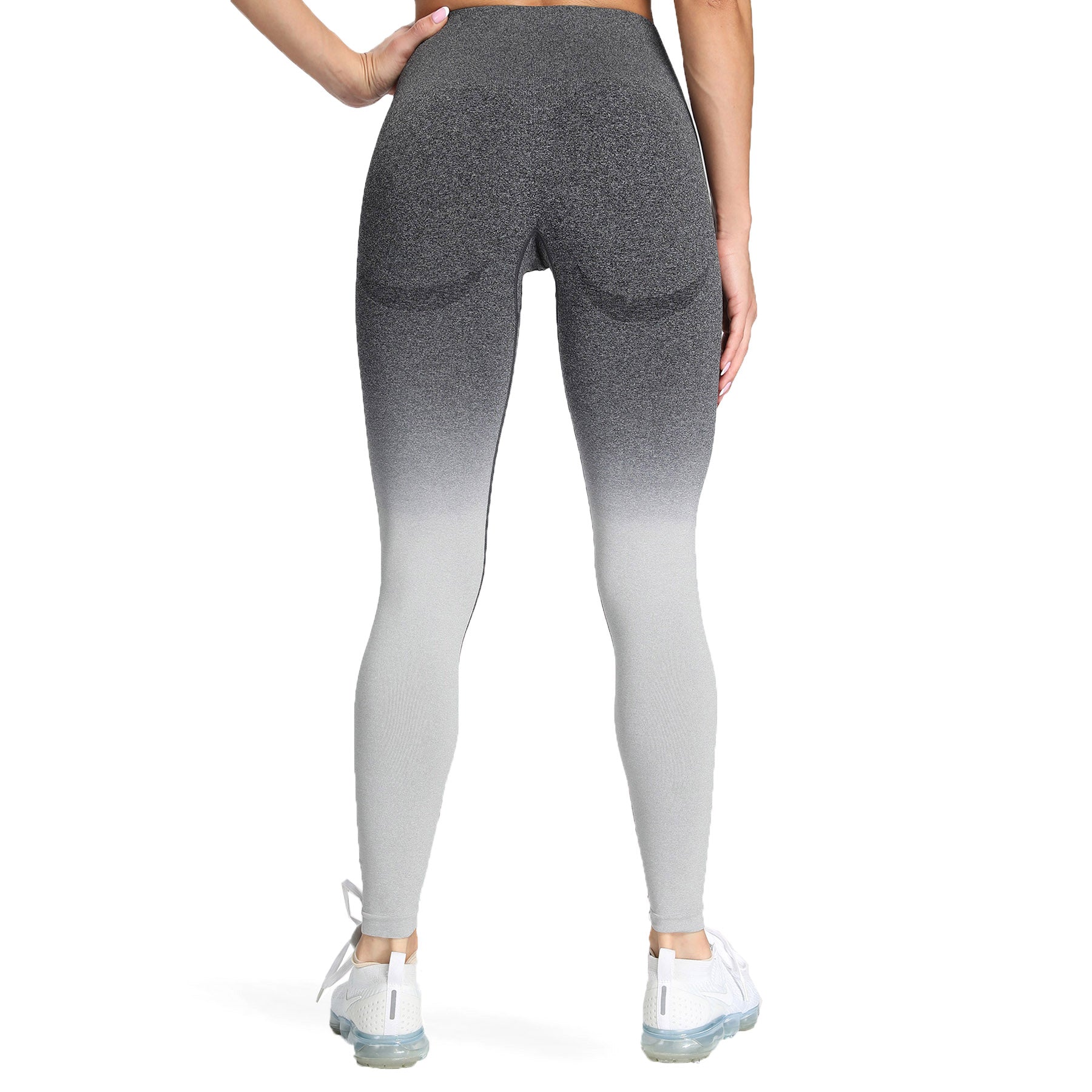 Aoxjox Smile Contour Ombre Seamless Leggings