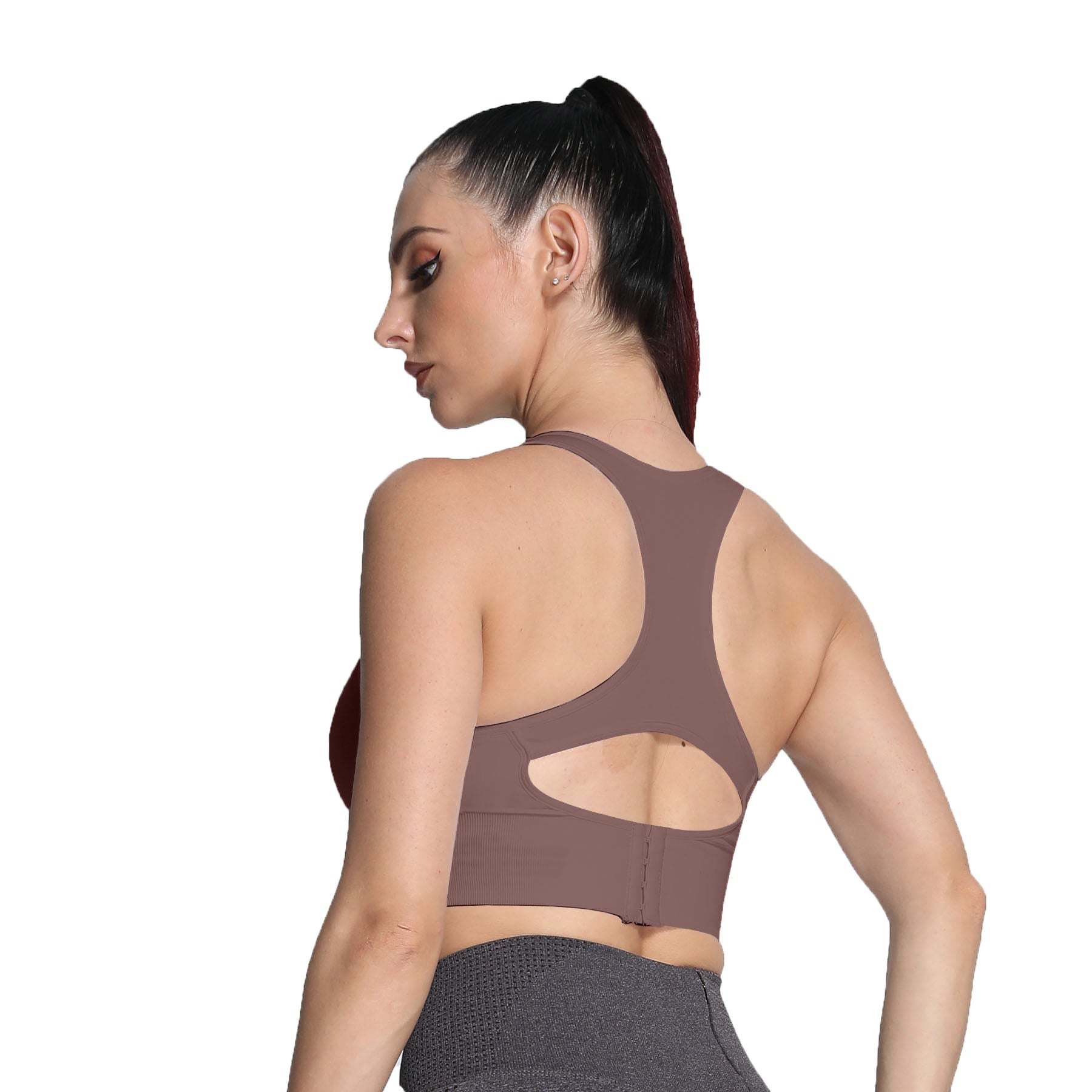 Aoxjox Revolt Racer Seamless Sports Bras