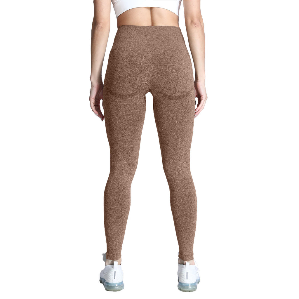 Aoxjox Darks Smile Contour Seamless Leggings