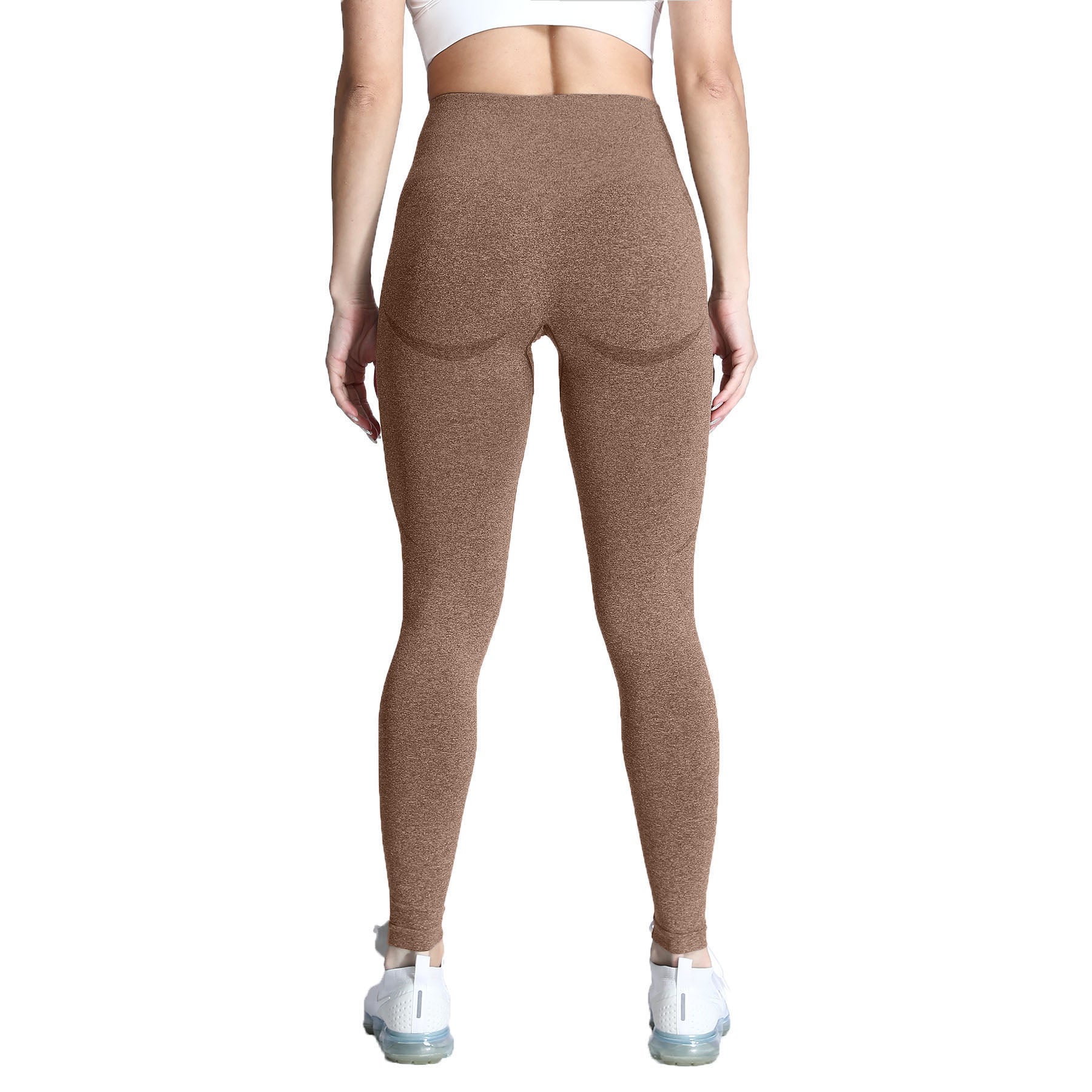 Aoxjox Darks Smile Contour Seamless Leggings