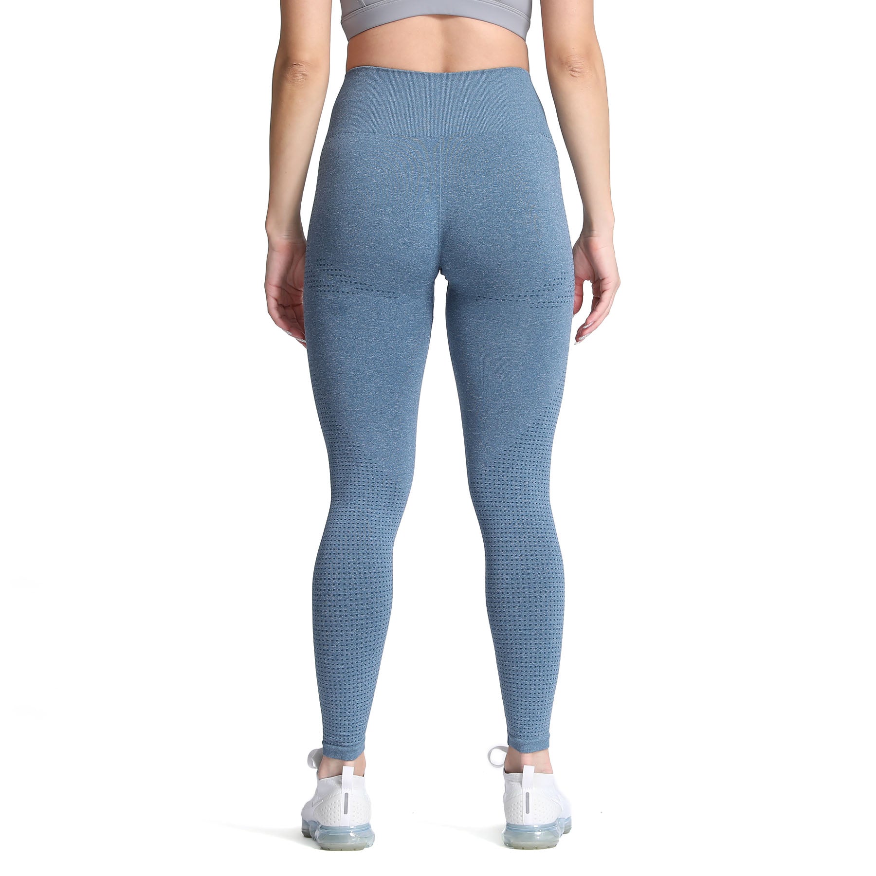  Aoxjox Women's High Waist Workout Gym Vital Seamless Leggings  Yoga Pants (Cherry Brown Marl, X-Small) : Sports & Outdoors