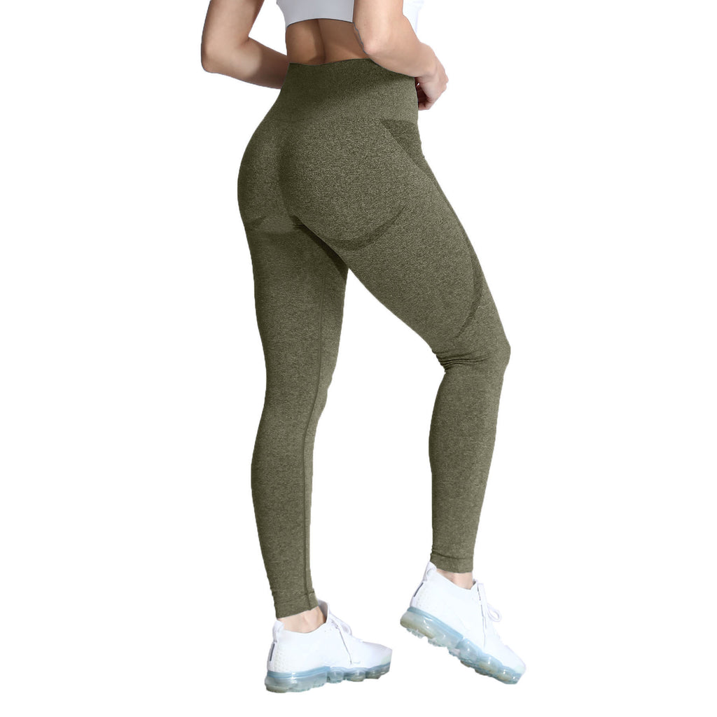 Aoxjox Darks Smile Contour Seamless Leggings