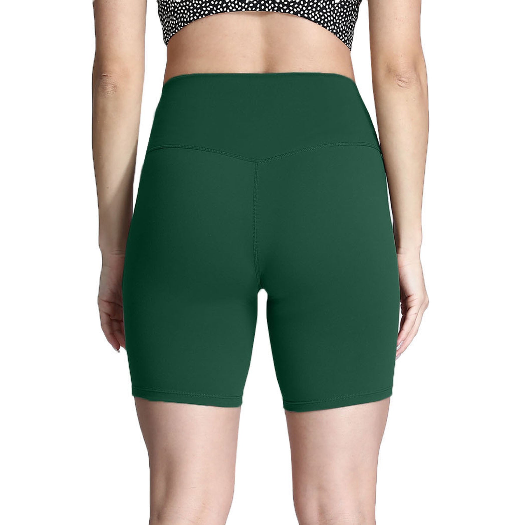 Aoxjox 6" No Seam Biker Shorts