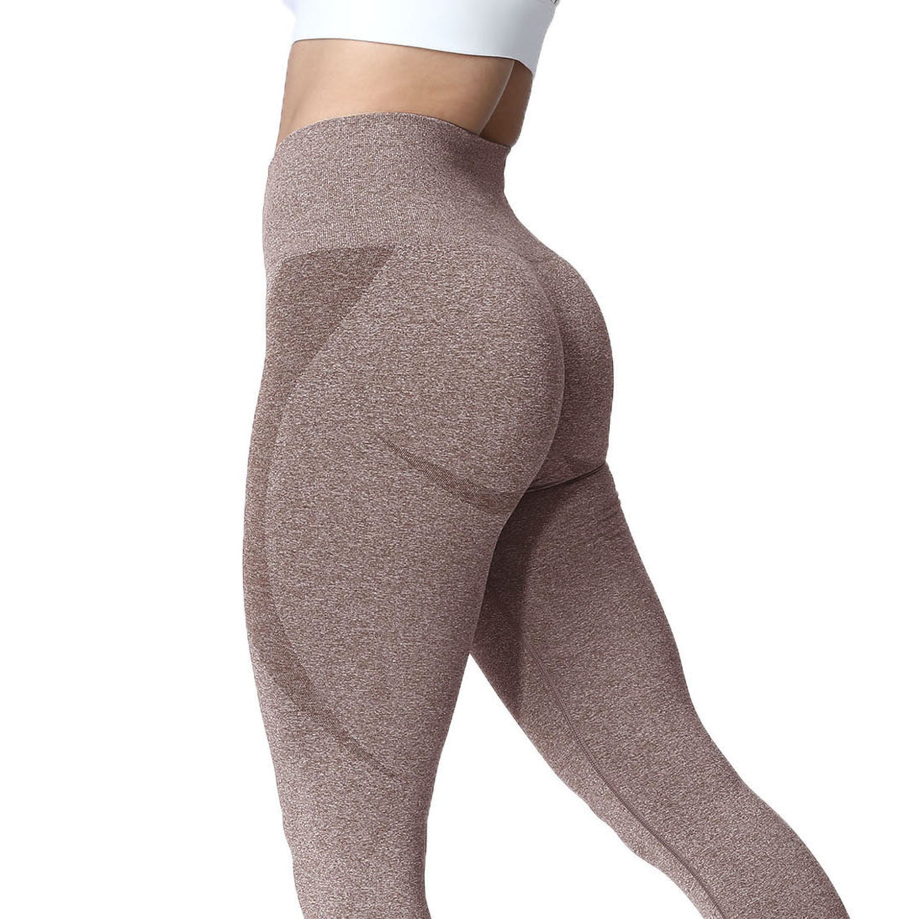 Aoxjox Smile Contour Ombre Seamless Leggings