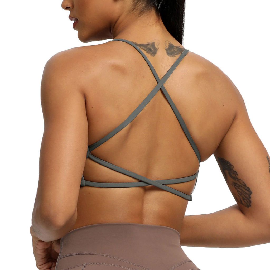 Aoxjox "Ivy" Cross Bra (Darks/Bolds)
