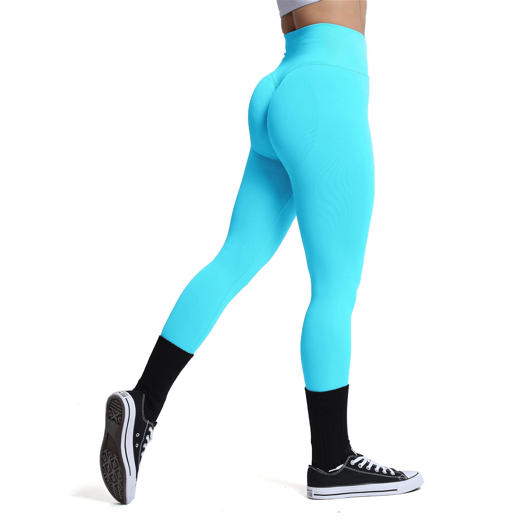 Aoxjox Scrunch Butt Lifting Seamless Leggings