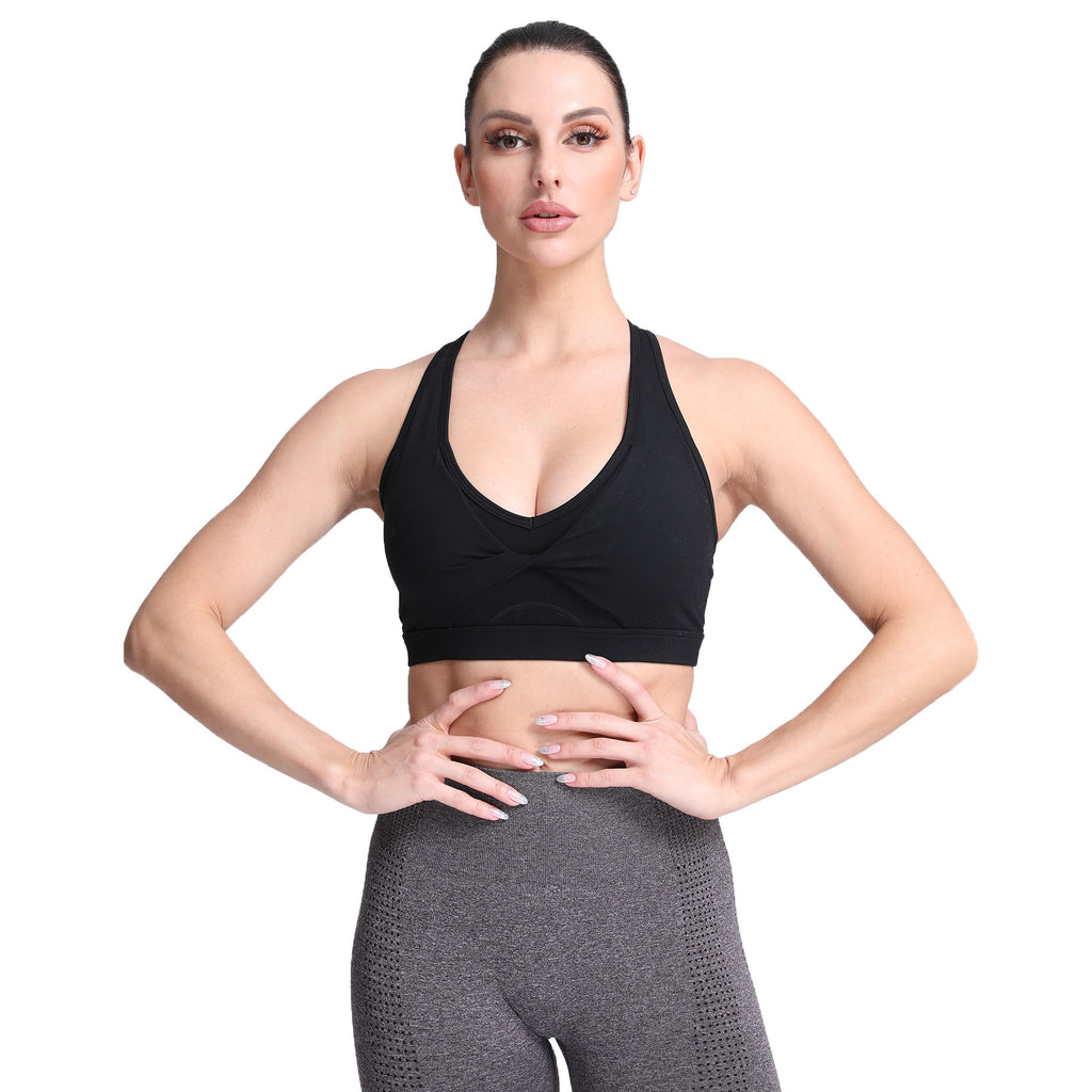 Aoxjox V-shaped racer back bras