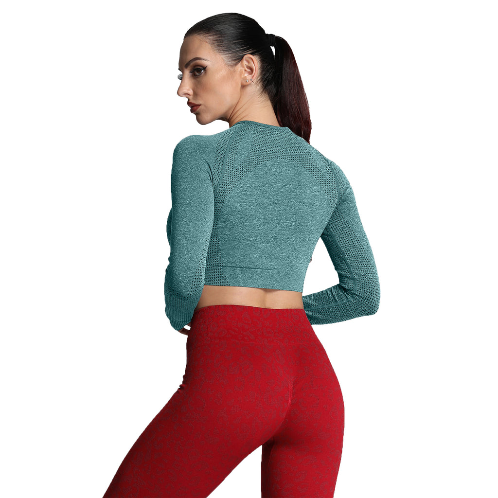 Aoxjox "Vital 2.0 / 3.0" long-sleeved Crop Top