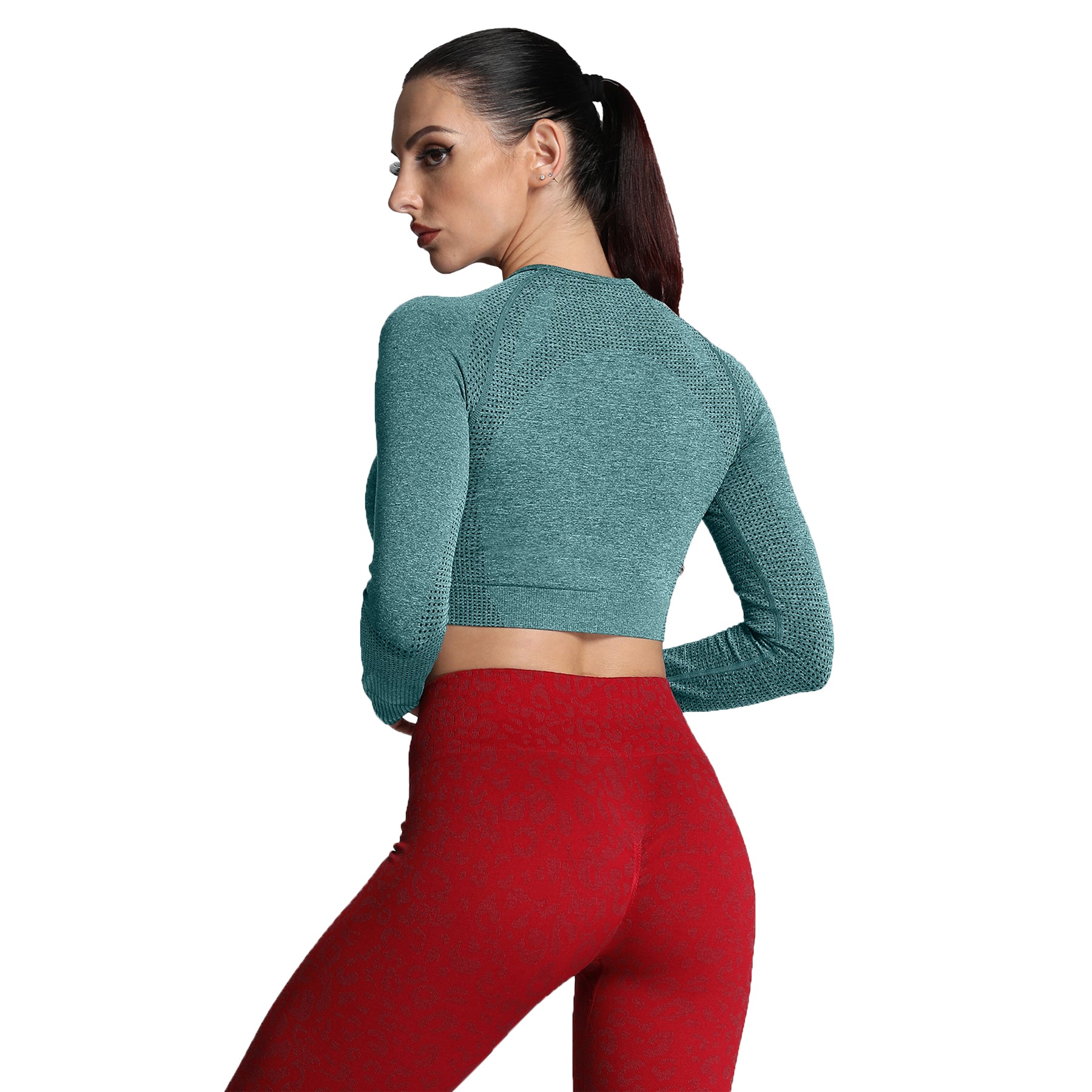 Aoxjox "Vital 2.0 / 3.0" long-sleeved Crop Top