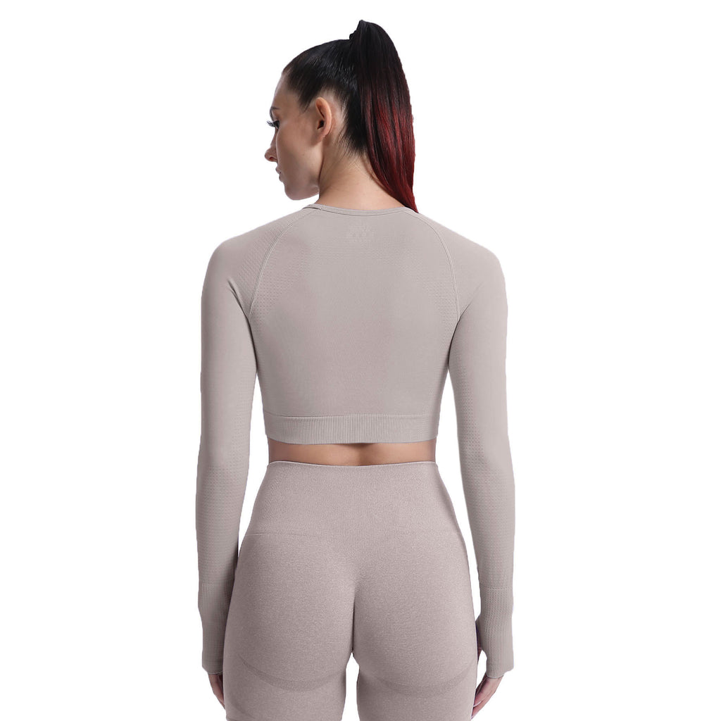 Aoxjox "Vital 2.0 / 3.0" long-sleeved Crop Top